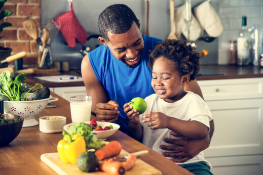 Preparing a Healthy Meal for Your Little Ones