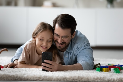 father and daughter